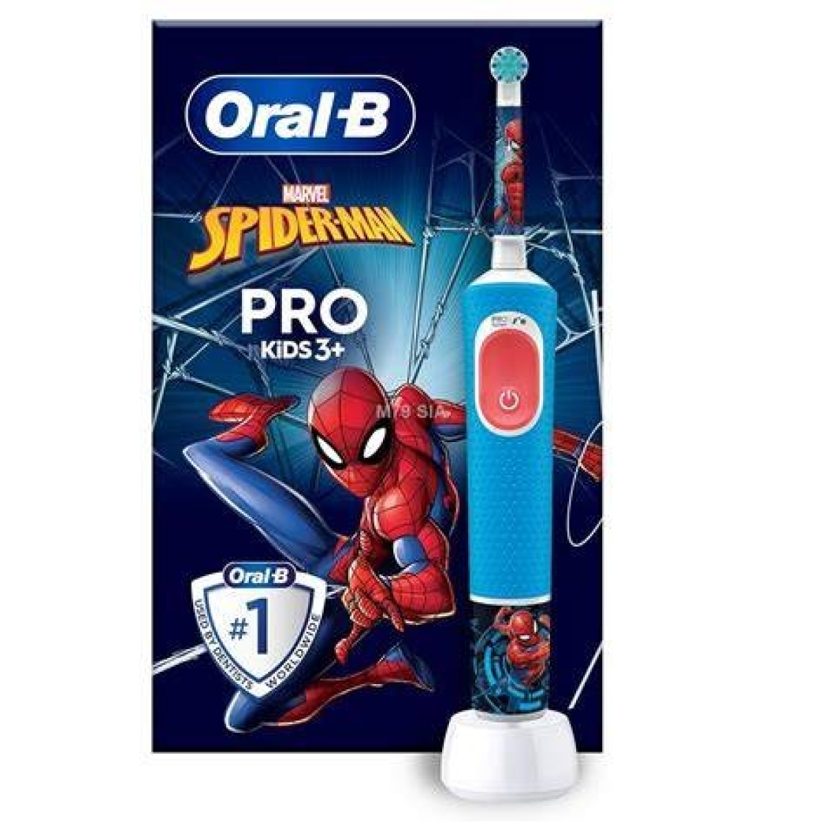 Braun Spiderman Electric Toothbrush D103.413.2k