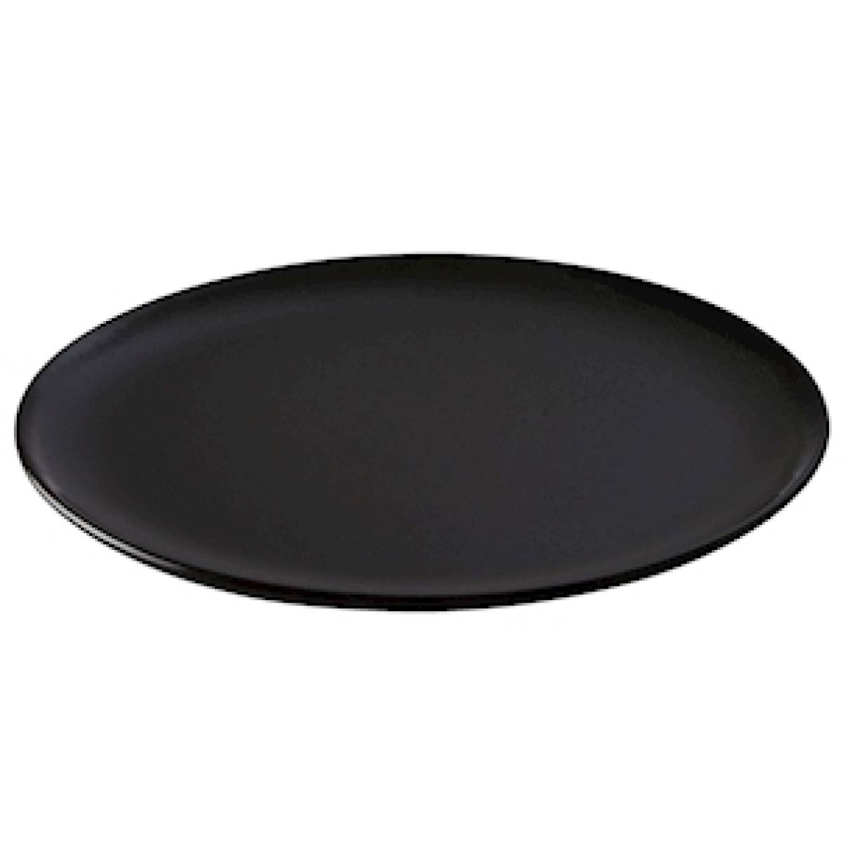 Lunch Plate Aida Raw Titanium Black 23cm