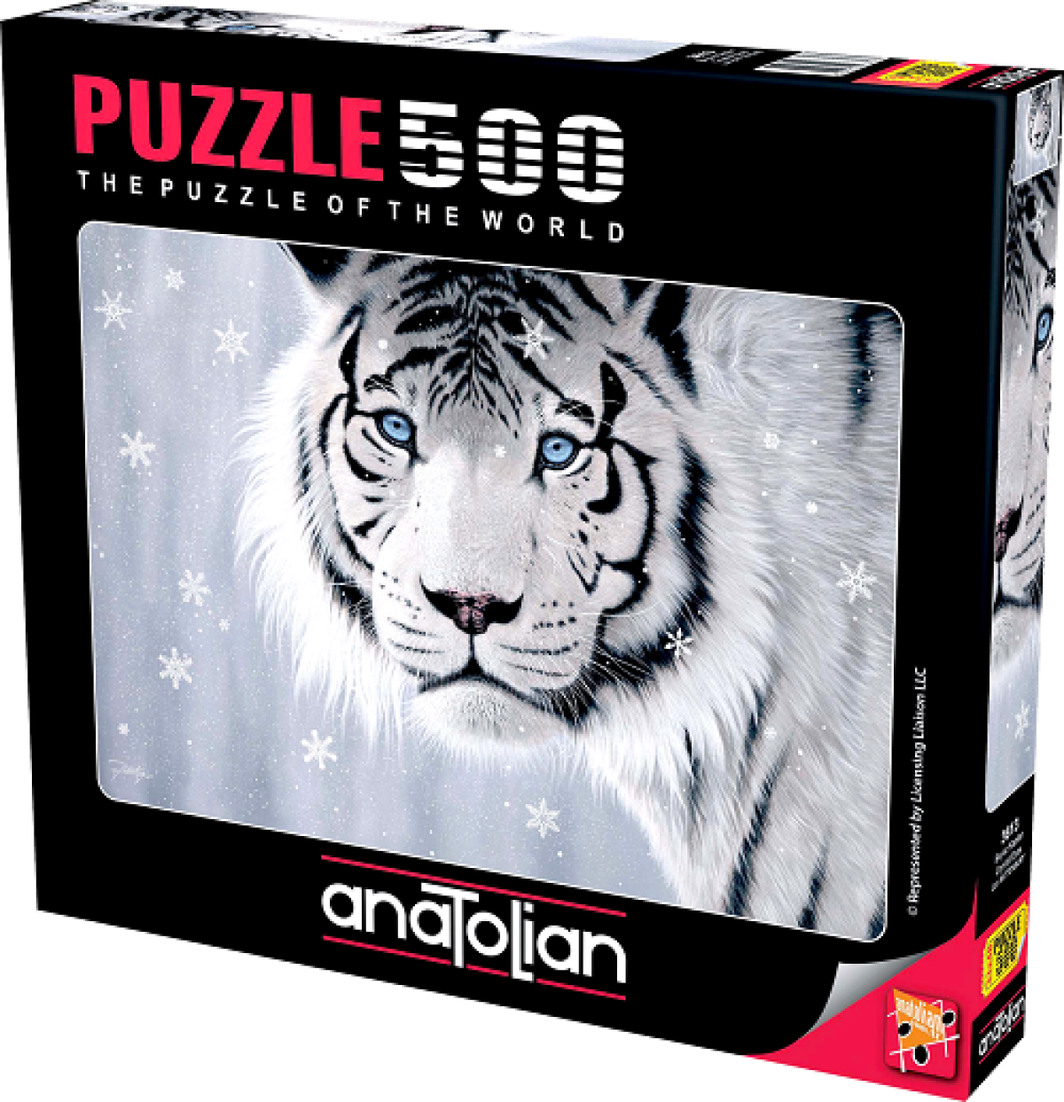 Anatolian Puzzle Crystal Eyes ( Tiger )design 500pcs #3613.