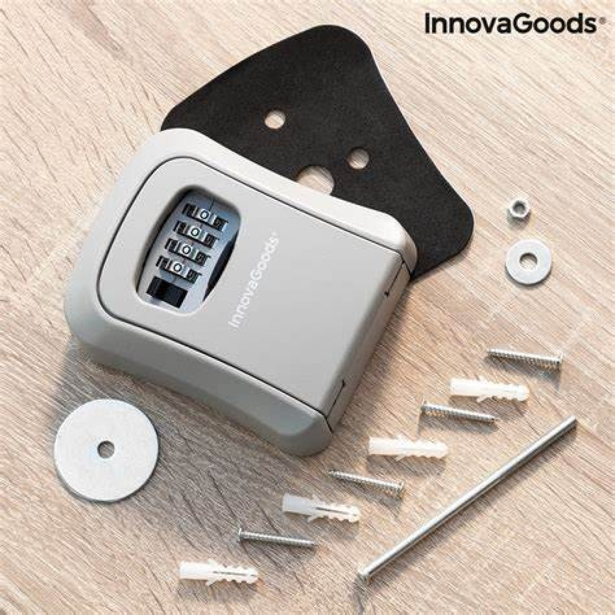 Innovagoods Safety Deposit Box For Keys Lork, V0103479