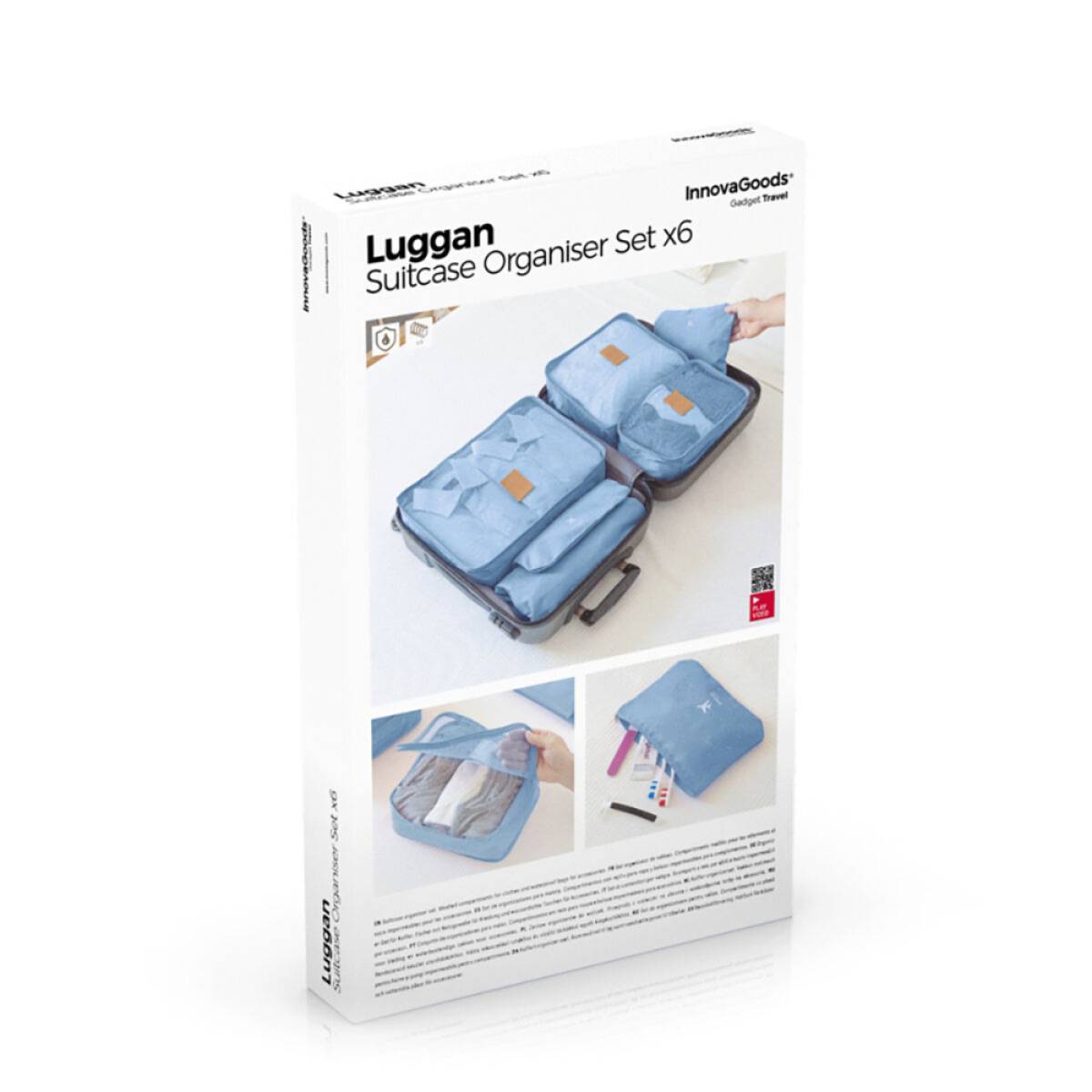 Innovagoods Suitcase Organiser Bag Set Luggan 6 Pieces, V0103062