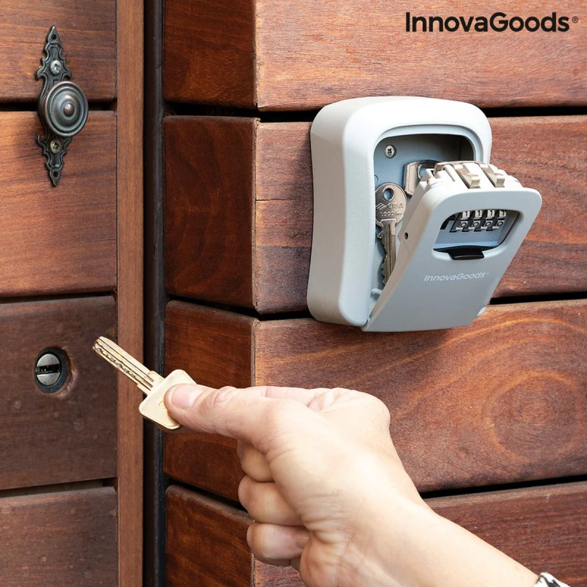 Innovagoods Safety Deposit Box For Keys Lork, V0103479
