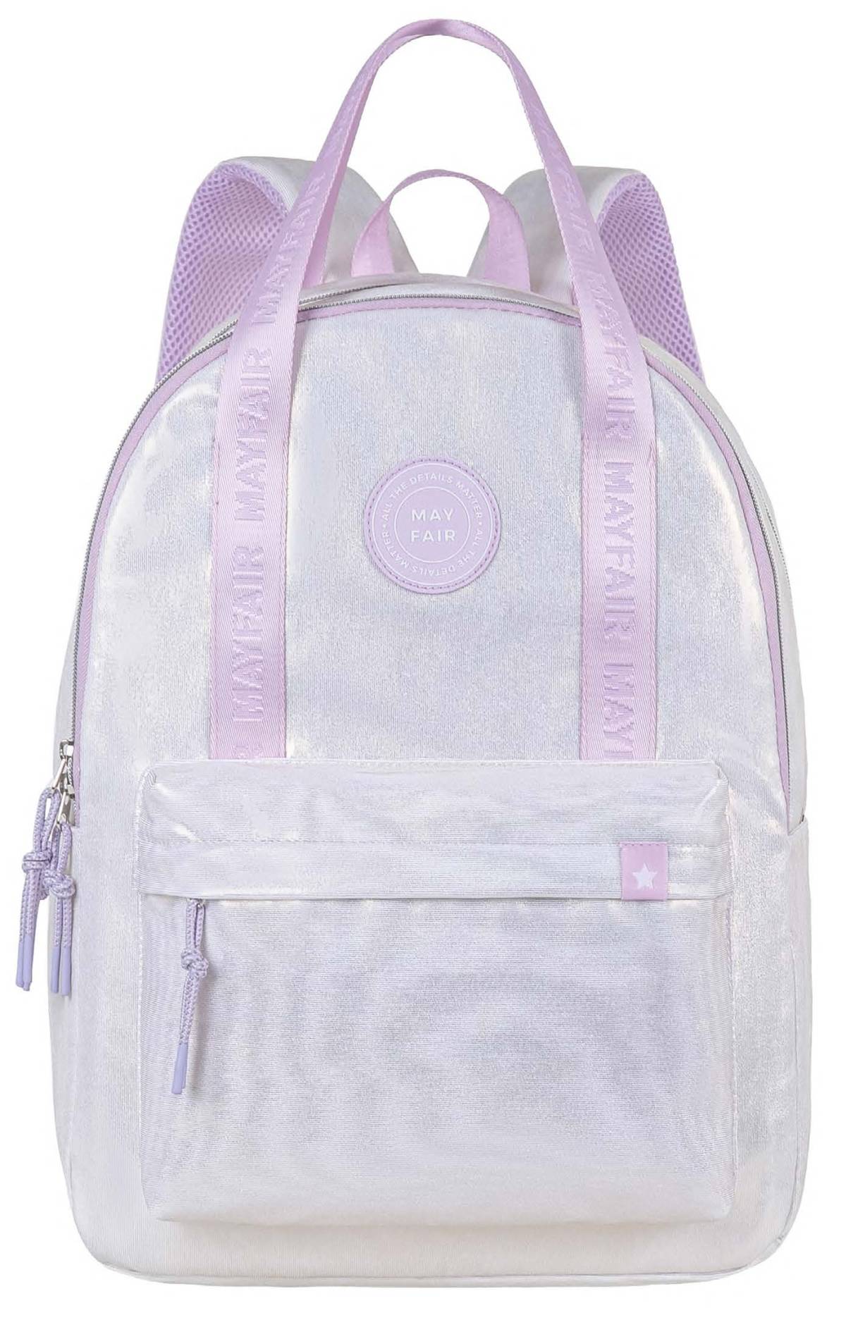 Kstationery Backpack Glow Up Silver Size 43x31x14.5 Cm#68121/2025