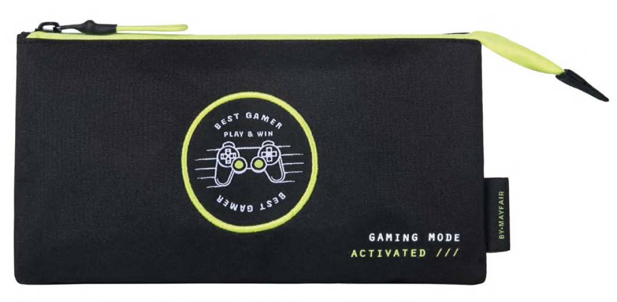 Kstationery Pencil Case Gaming Best Gamer 0.5 L Size 23x12x2 Cm#68378/2025
