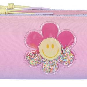 Kstationery Pencil Case Flower Happy Flower Size 22x9x9 Cm#68352/2025