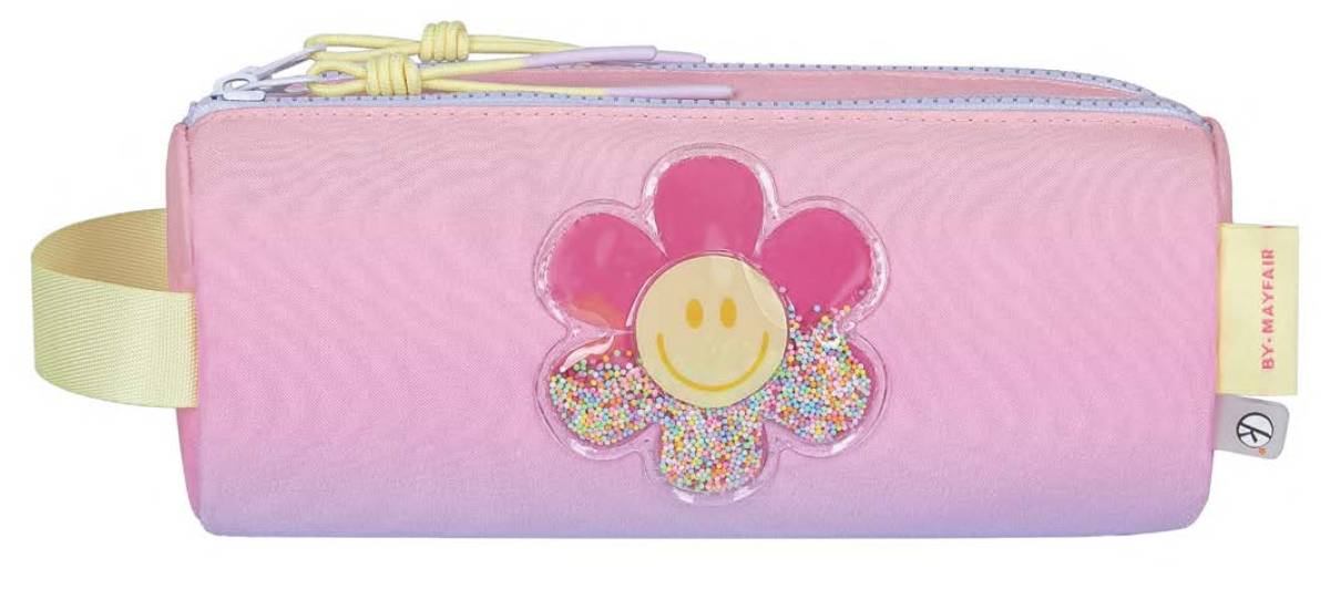 Kstationery Pencil Case Flower Happy Flower Size 22x9x9 Cm#68352/2025