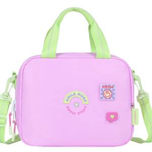 Kstationery Lunch Bag Stay Groovy Smile More Size 25x20x13.5 Cm#68359/2025