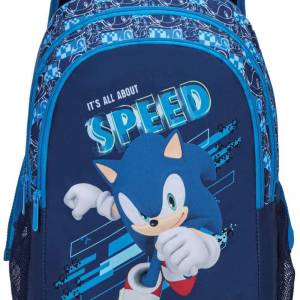 Kstationery Backpack Sonic Speed 28 L Size 44x32x20 Cm#68252/2025