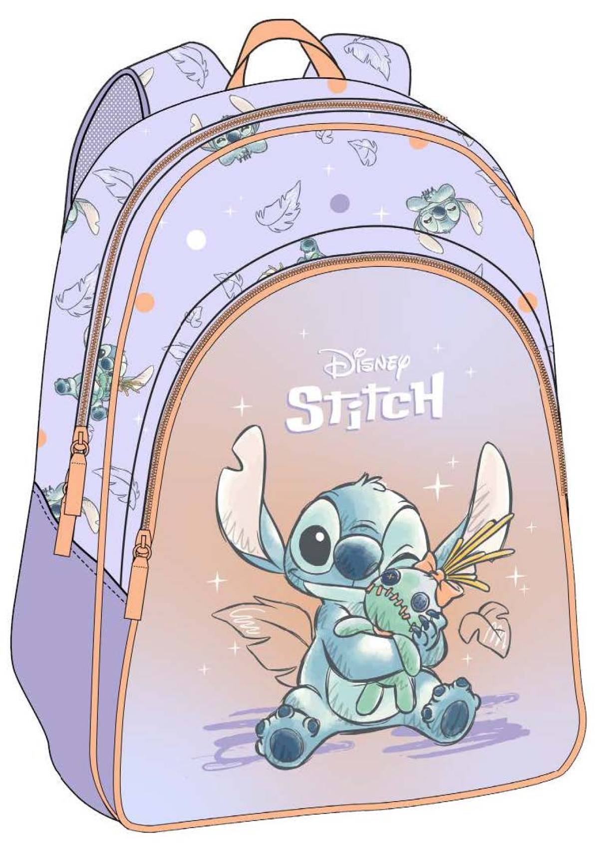 Kstationery Backpack Stitch Hold On Tight 20.4 L Size 40x30x17 Cm#68461/2025