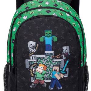 Kstationery Backpack  Minecraft Cave Size 44x32x20 Cm#67919/2025