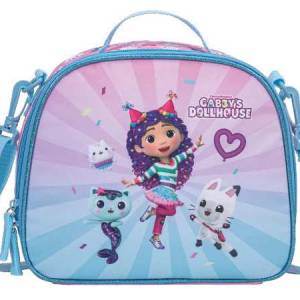 Kstationery Lunch Bag Gabby Dollhouse Party-tastic 5.5 L Size 24.5x20.5x11 Cm#68236/2025