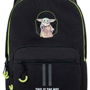 Kstationery Backpack Star Wars Baby Yoda Shield Protection Size 44.5x30x14 Cm#68243/2025