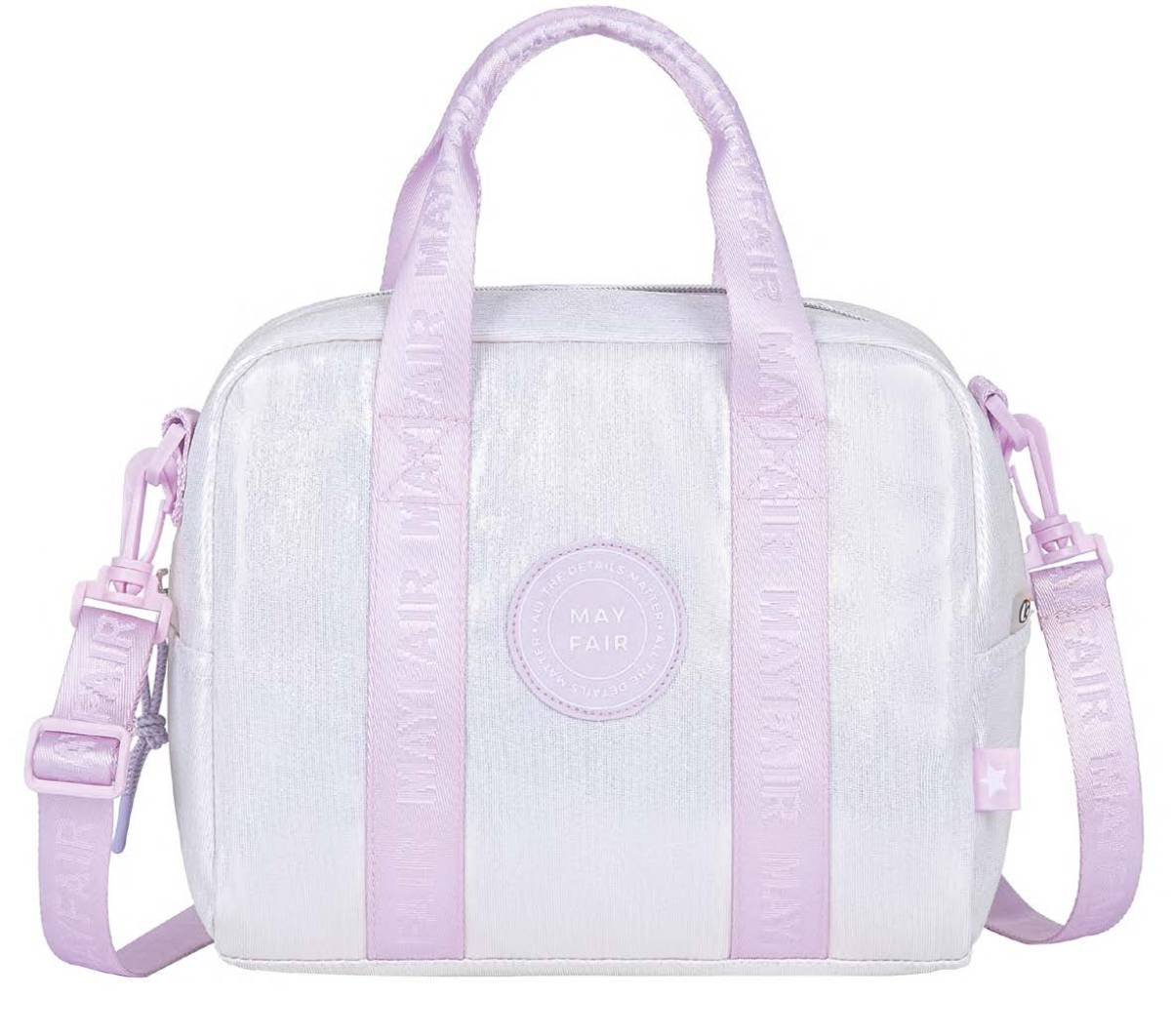 Kstationery Lunch Bag Glow Up Silver Size 25.5x21x14 Cm#68123/2025