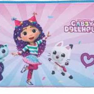 Kstationery Pencil Case Gabby Dollhouse Party-tastic 0.5 L Size 23x12x2 Cm#68237/2025