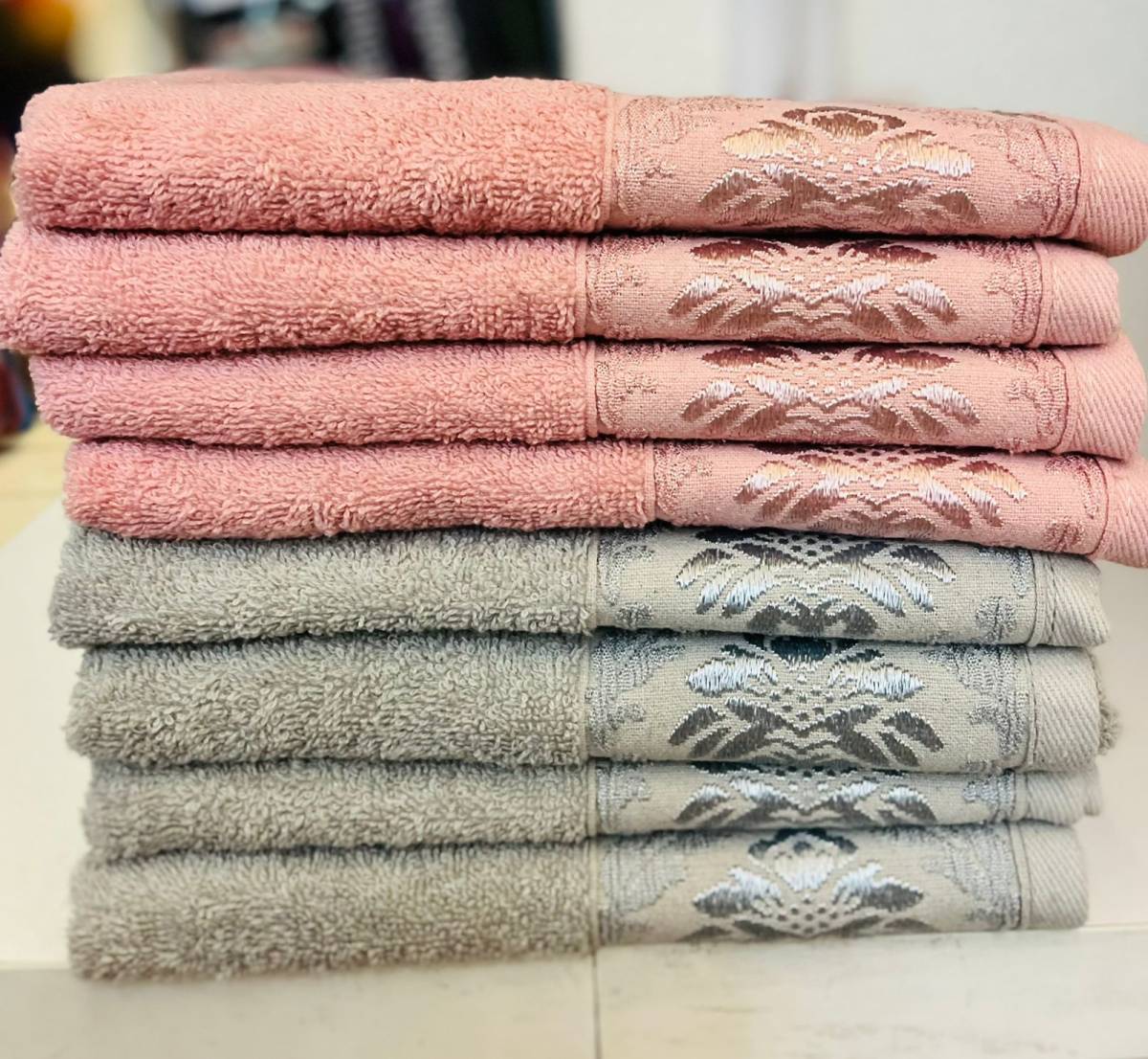 4pcs High Quality Cotton Towels 50 X 90