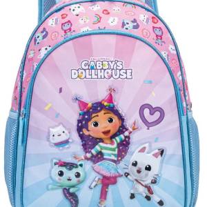 Kstationery Backpack Gabby Dollhouse Party-tastic 20.4 L Size 40x30x17 Cm#68234/2025