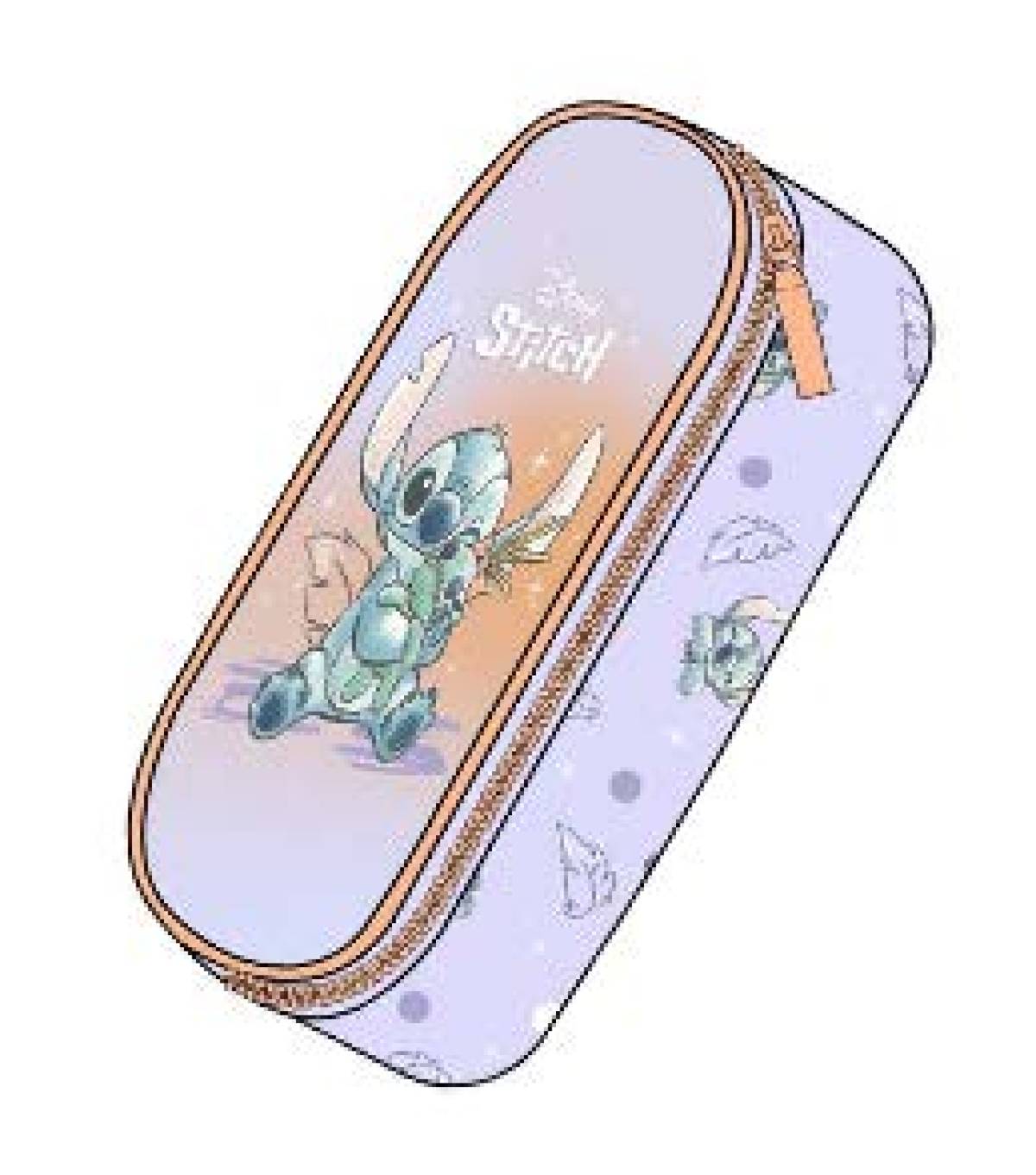Kstationery Pencil Case Stitch Hold On Tight 1.2 L Size 23x10x5.5 Cm#68463/2025