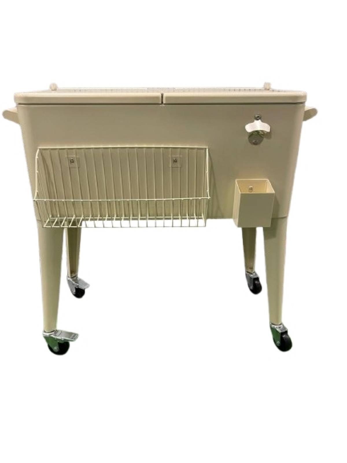 TQC Party Cooler with Basket(Cream)