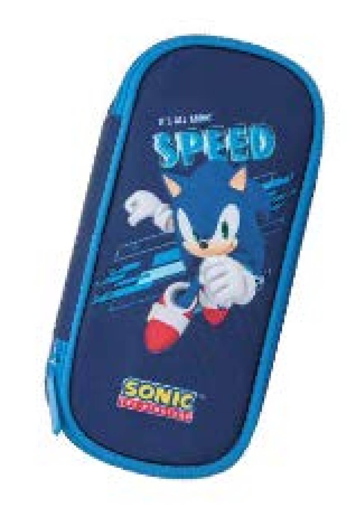 Kstationery Pencil Case Sonic Speed 1.2 L Size 23x10x5.5 Cm#68254/2025