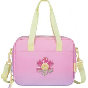 Kstationery Lunch Bag Flower Happy Flower Size 25x20x13.5 Cm#68351/2025