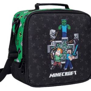 Kstationery Lunch Bag Minecraft Cave Size 22x21x11 Cm#67922/2025