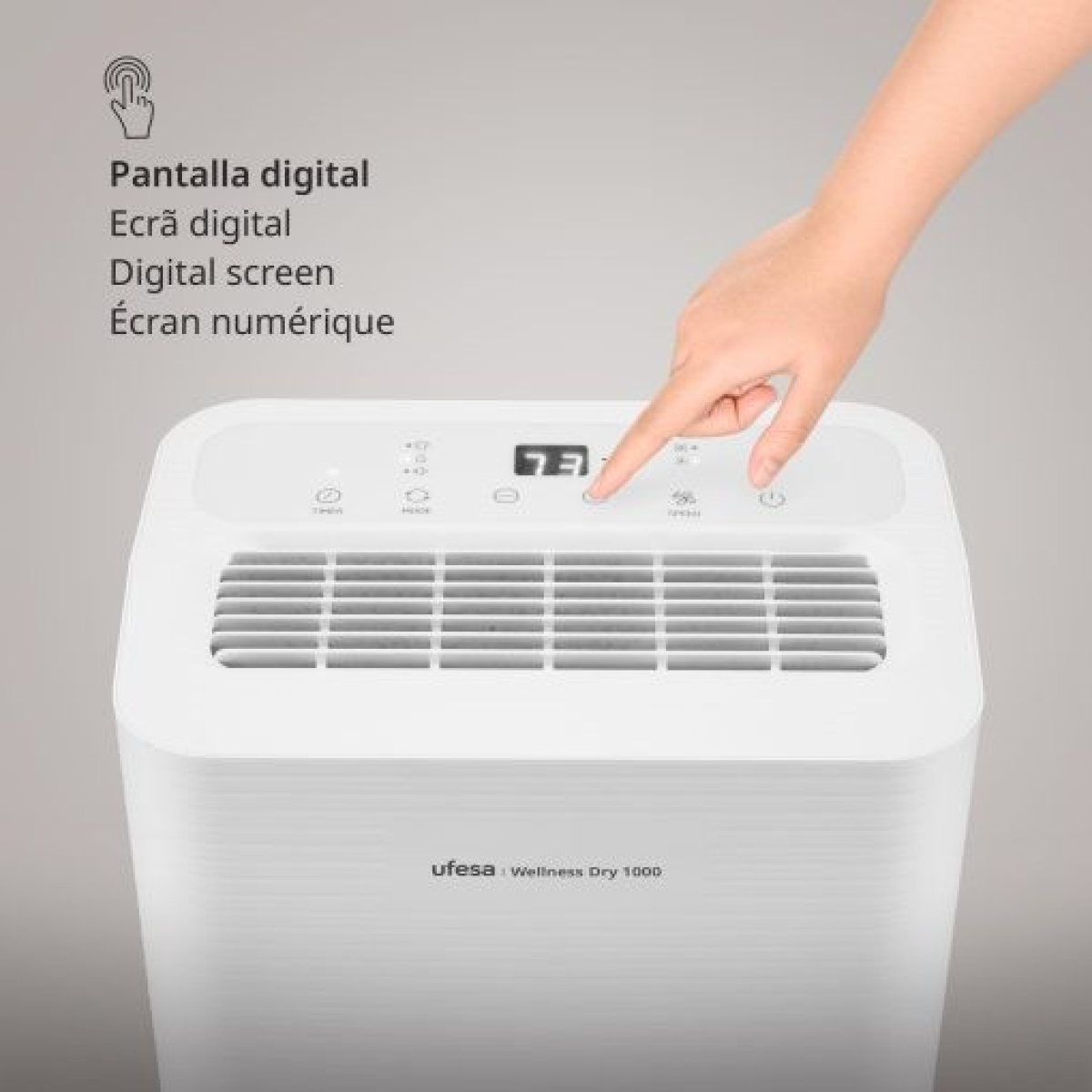 Ufesa Wellness Dry 1000 Dehumidifier 10L