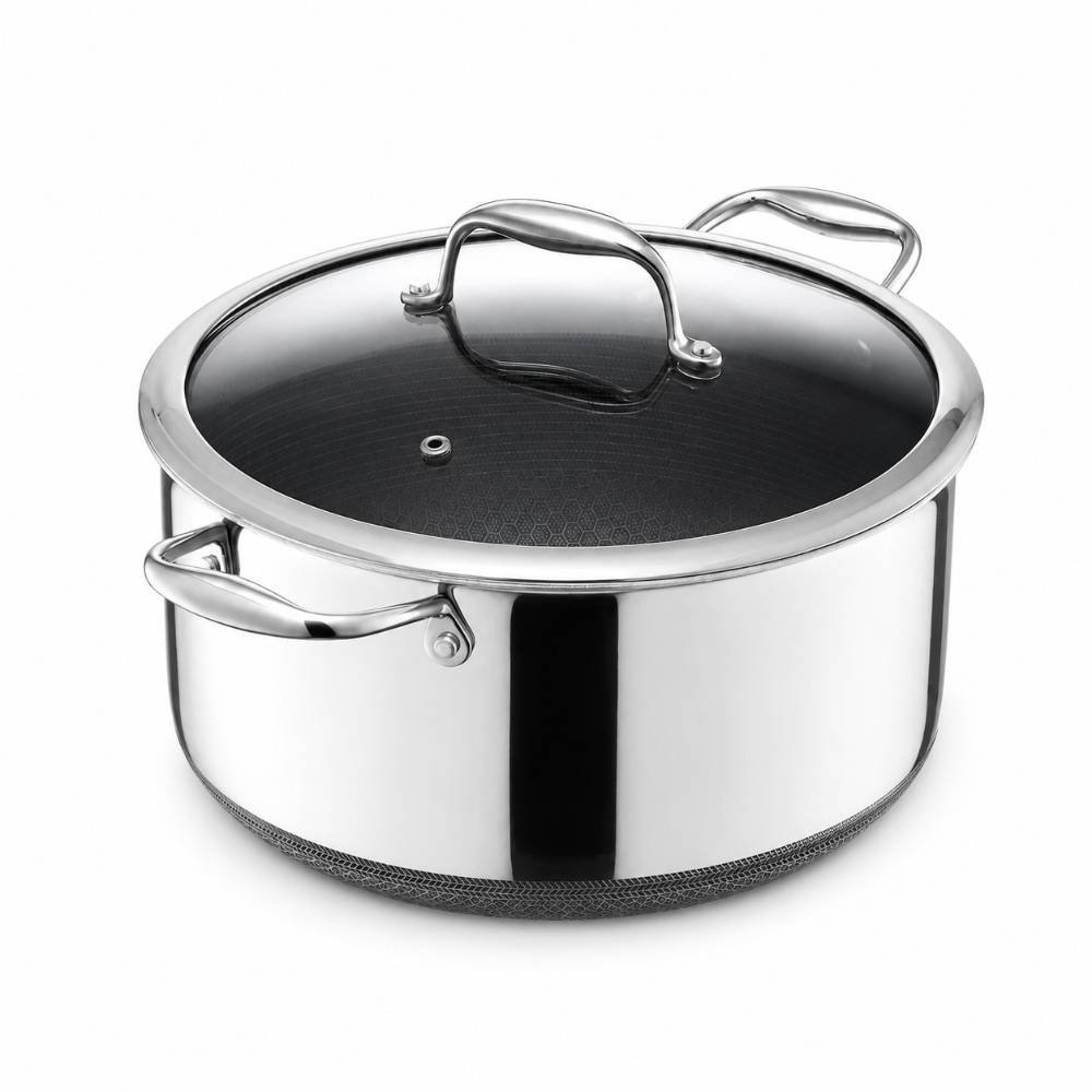 Nutricook Eterna Tri-ply Casserole 28cm With Lid, Cs-tpc330