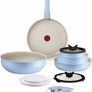 Tefal Ingenio Serenity Calm Blue 11pc Set L827sb
