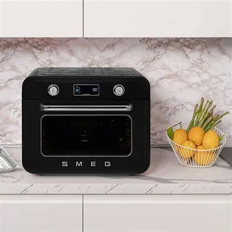 Smeg Countertop Combi Air Fry, Steam, Oven Black