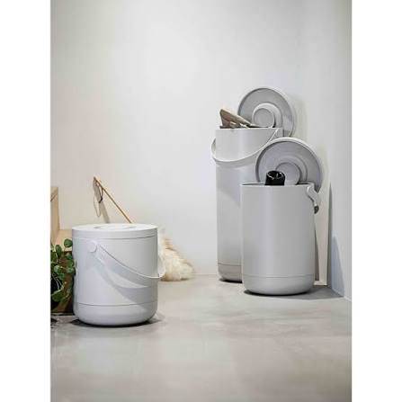 Zone Waste Bin Circular 35 Liter Warm Grey