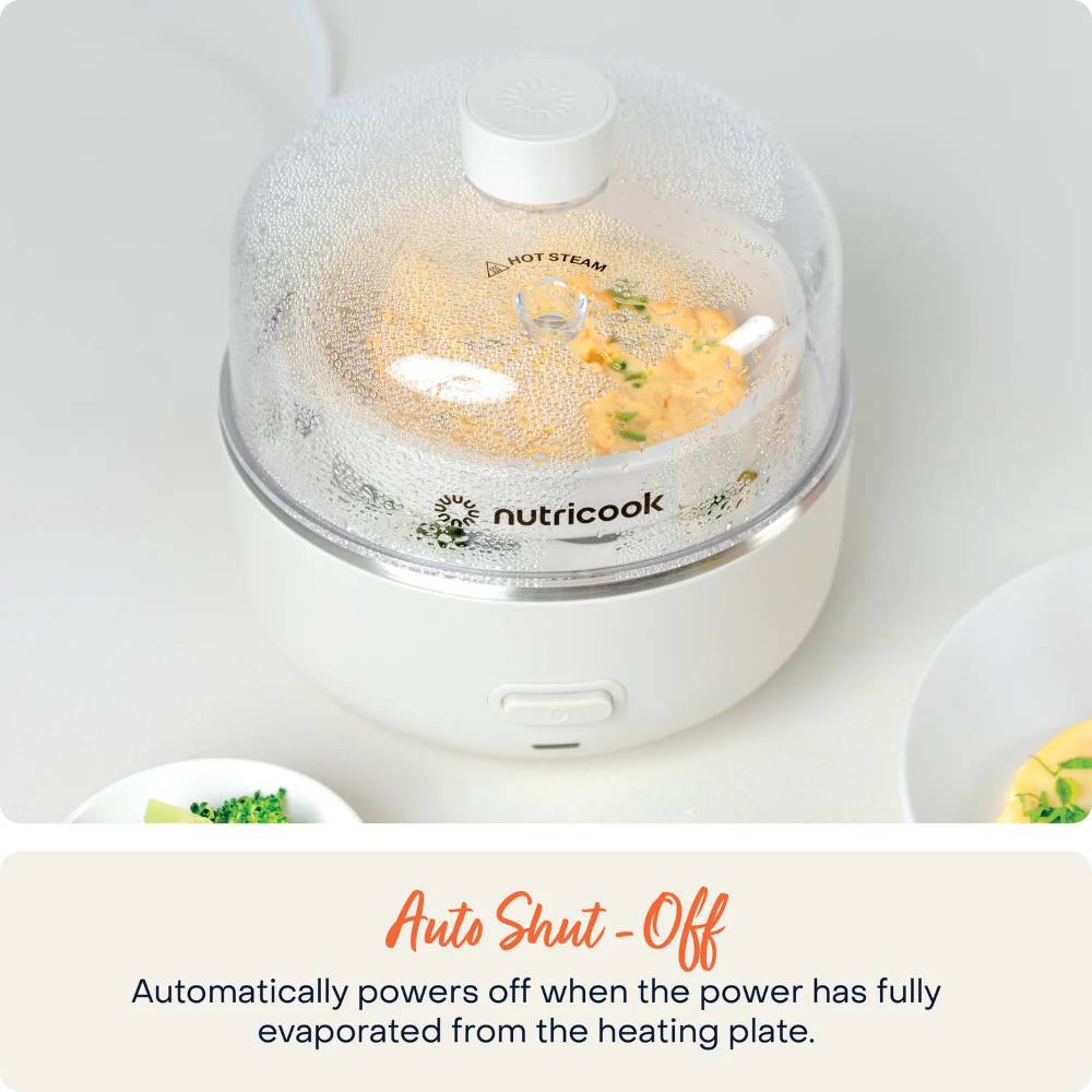 Nutricook Eggi Egg Cooker 2 [sand White], Ec207me-s