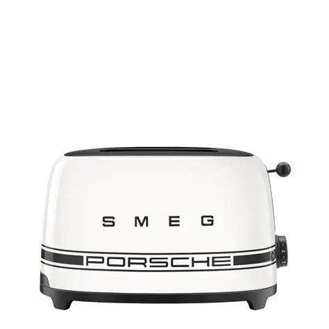 Smeg 2 Slice Toaster Porsche Carrara White