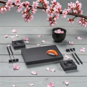 Sushi Set Philippi Noir 7pcs 353019