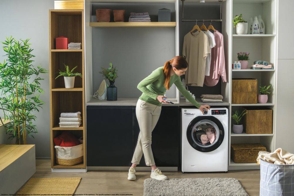 Hoover 9KG Inverter BPM Washing Machine H3WPS696TAMB6-80