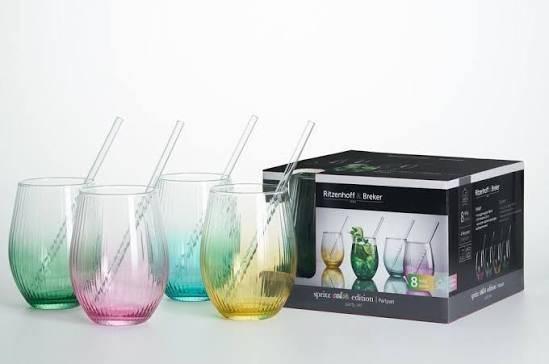 Ritzenhoff & Breker - Party set 8pc 590ml Spritz Color Edition