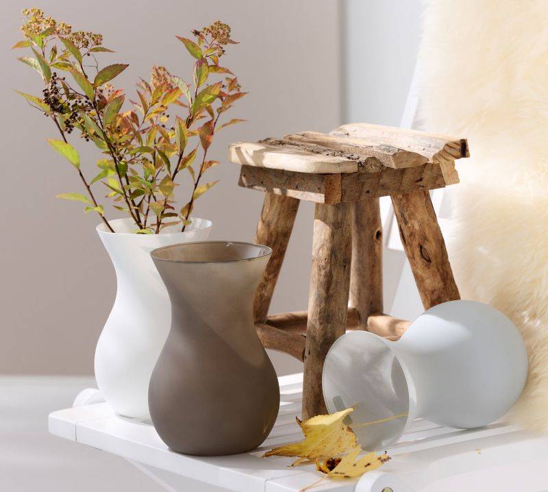 Ritzenhoff & Breker - Vase 18cm Annalena matt grey