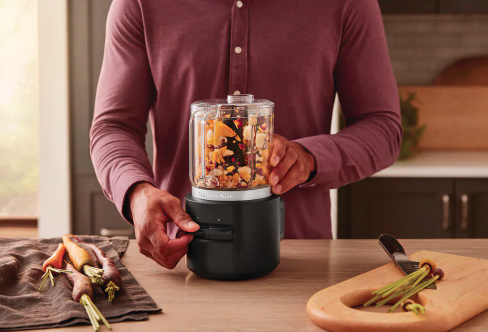 KITCHENAID GO - CORDLESS FOOD CHOPPER WITH BATTERY 5KFCR531BM