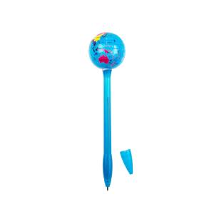 Out Of The Blue Pen Plastic Globe 17,5 Cm Blue Ink #29/2928.