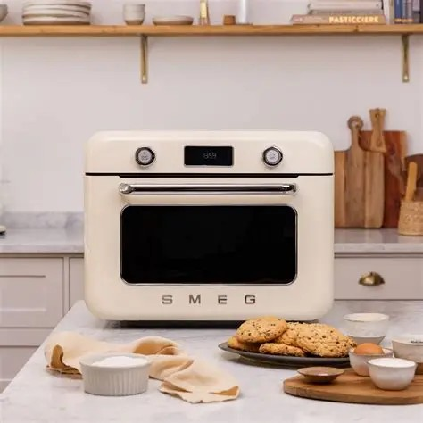 Smeg Countertop Combi Air Fry, Steam, Oven Cream