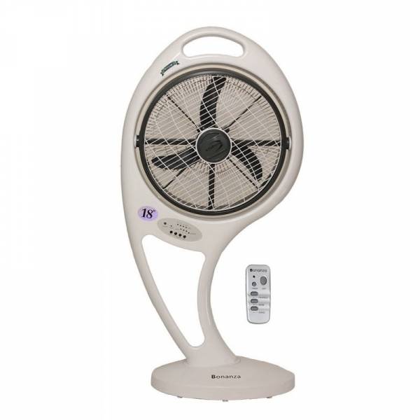 Bonanza, Stand Fan 18" 1800 Watts, White