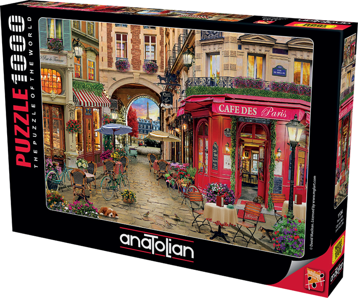 Anatolian Puzzle Cafe Des Paris Design 1000pcs #1134.