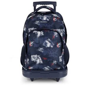 Gabol School Detachable Trolley Backpack Dash 34x46x20cm#238784/2026 Navy Blue.