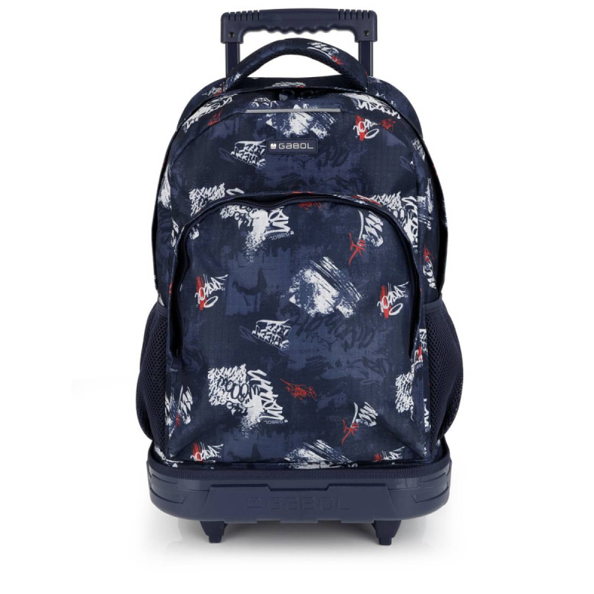 Gabol School Detachable Trolley Backpack Dash 34x46x20cm#238784/2026 Navy Blue.