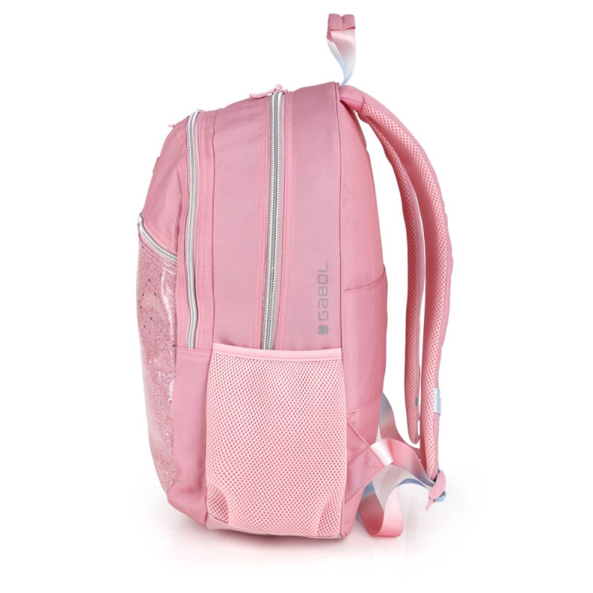 Gabol School Backpack 2 Parts Glam 34x46x20cm#237696/2026 Pink.