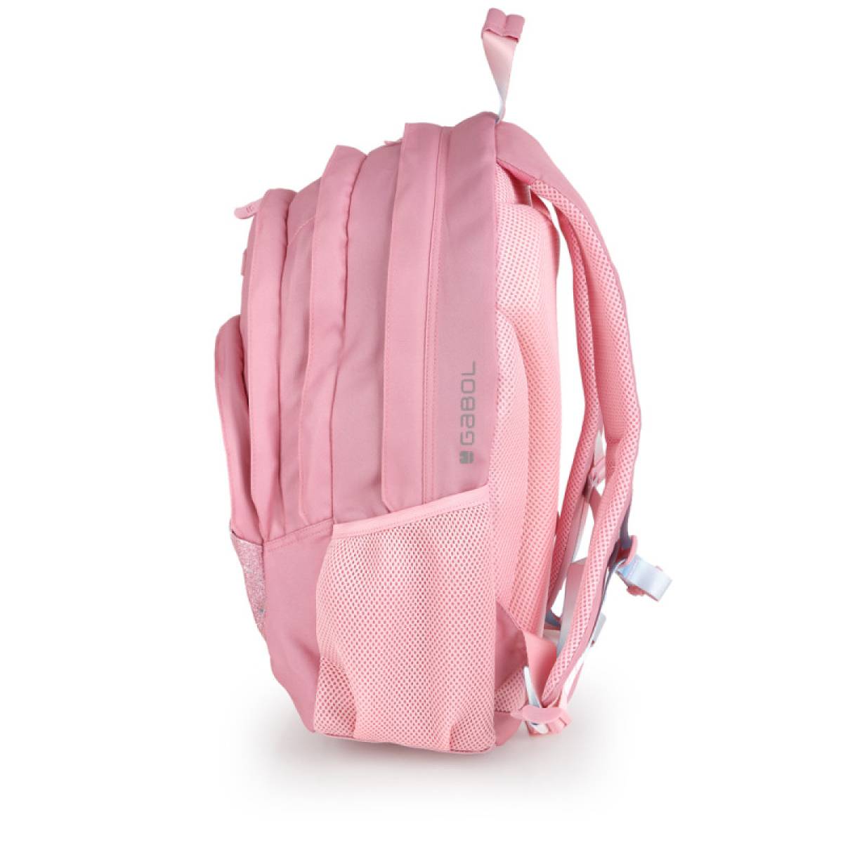 Gabol School Backpack 3 Parts Glam 32x44x18cm#237640/2026 Pink Purple.