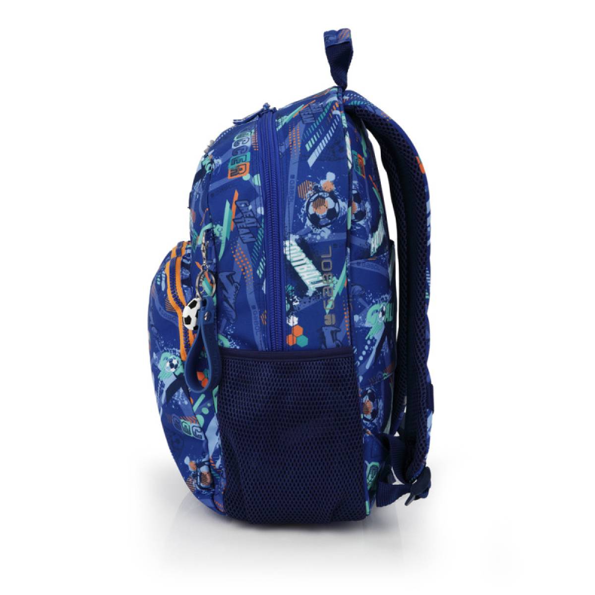 Gabol School Backpack 1 Parts Crew 31x41x16cm#238406/2026 Blue.