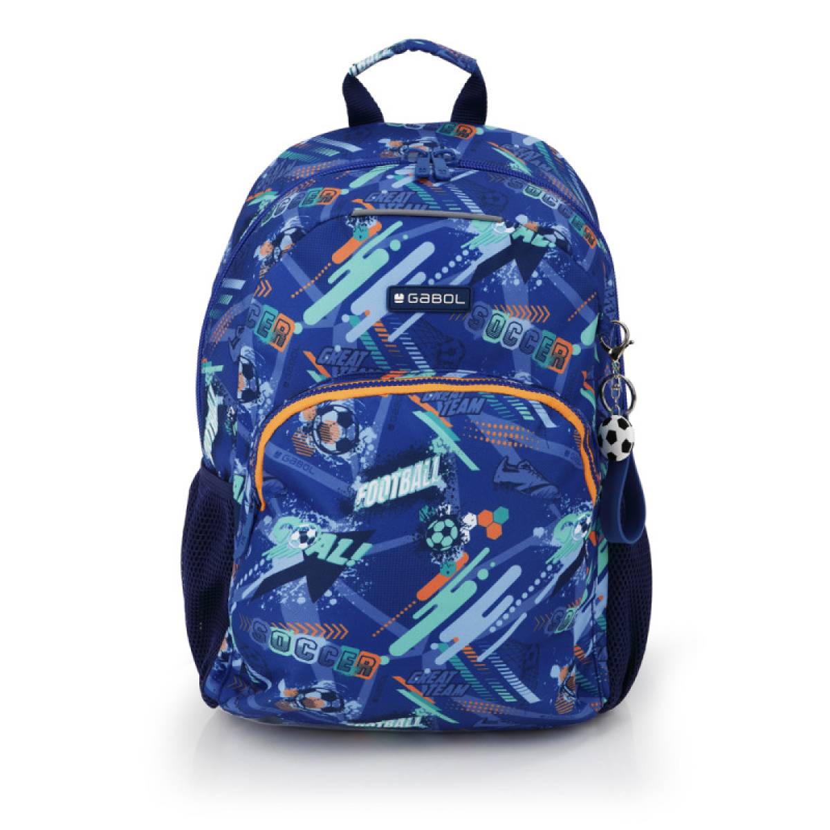 Gabol School Backpack 1 Parts Crew 31x41x16cm#238406/2026 Blue.