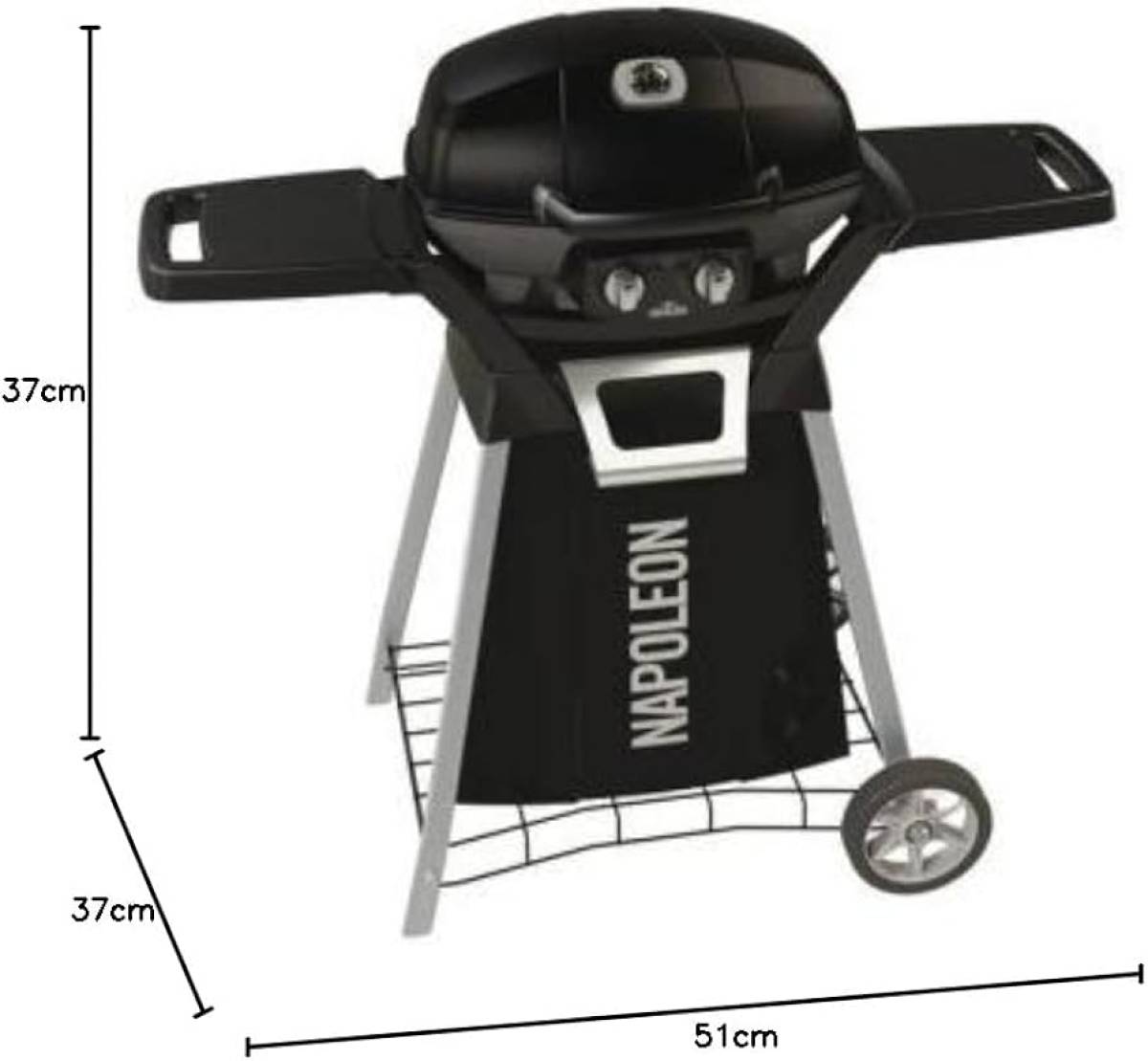Barbecue Napoleon PRO285-BK Travel Q PRO + Stand