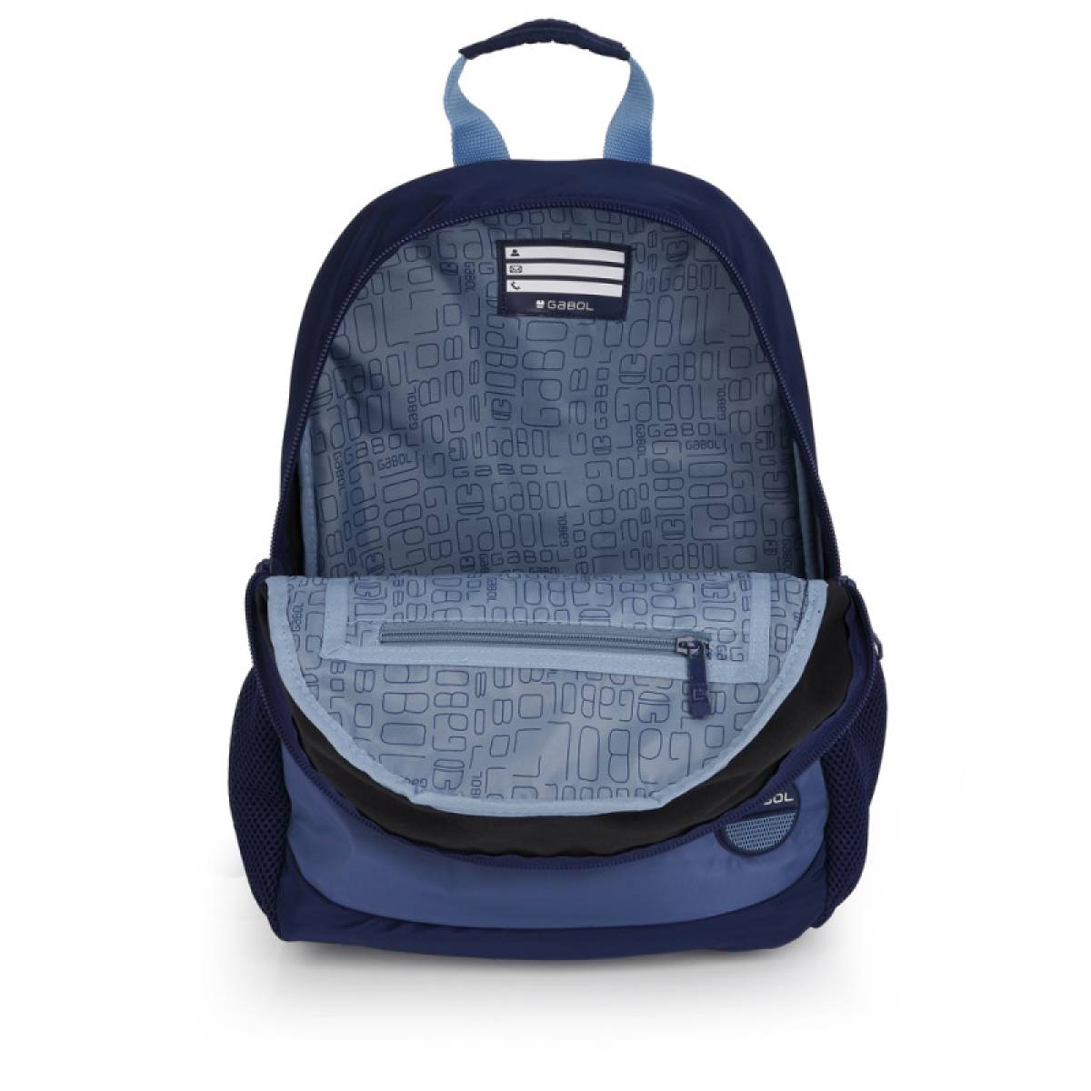 Gabol School Backpack 1 Parts Whisper 31x41x15cm#238106/2026 Navy Blue.