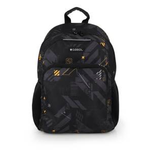 Gabol School Backpack 1 Parts Byte 31x41x16cm#238606/2026 Black.